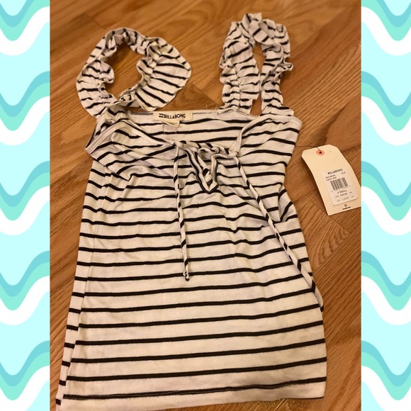 NWT Billabong Cropped Tank XS - Picture 3 of 5